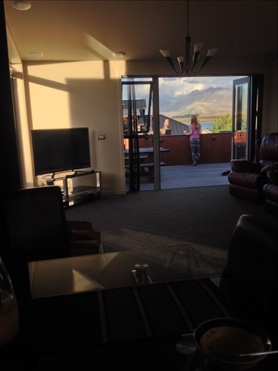 Great place with a great view of Lake Tekapo. 