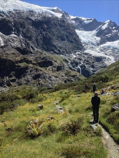 Rob Roy Glacier Mount Aspiring National Park. 