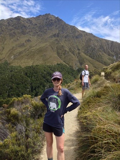 Getting ready to tackle Ben Lomond mountain. 