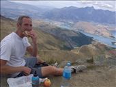Well deserved lunch break at the top of Mount Lomond. : by danidawnandstevo, Views[351]