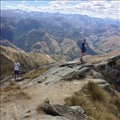 Top of Ben Lomond looking down on Queenstown. : by danidawnandstevo, Views[335]