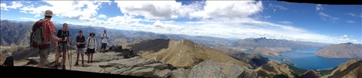 Ben Lomond overlooking Queenstown. 