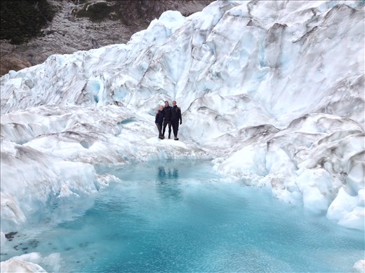 Fox Glacier pool. 