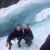 Fox Glacier ice cave. : by danidawnandstevo, Views[399]