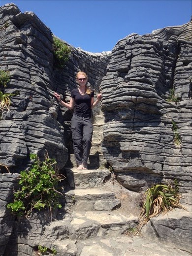 Pancake Rocks in Punakiki. 