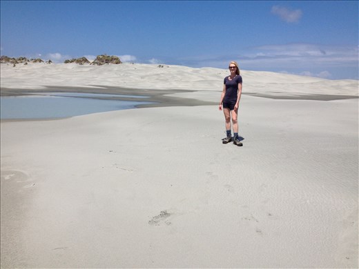 Farewell Spit is at the end of Golden Bay  South Island and is the longest sandspit in New Zealand stretching for 26 km above the sea. 