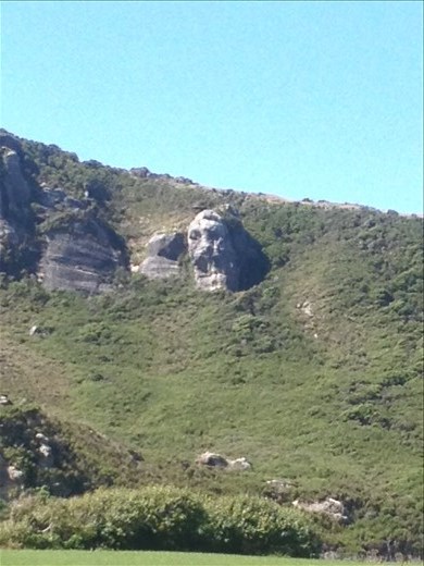 Old Man Rock was appropriately named. 