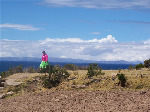 Welcome to the beautiful and unique Taquile Island, on Lake Titicaca. This Island is protected by the UNESCO because their people are known for their fine handwoven textiles and clothing, regarded as some of the finest quality handy crafts in the world. Their textile art is produced as an everyday activity, mostly by men and children and worn by all members of the community. In fact, males have to needle the dress for their future wife.