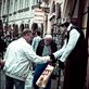 A street performer engages with a tourist in the Old Town. by: danihansen Views[315]