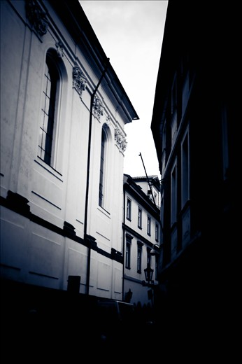 Buildings of Prague's Old Town.