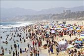 the crowd - a very hot day spent at venice beach, California : by danileejolly, Views[1551]