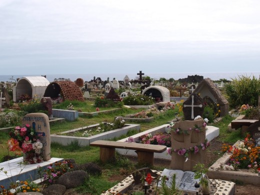 Hanga Roa cemetary