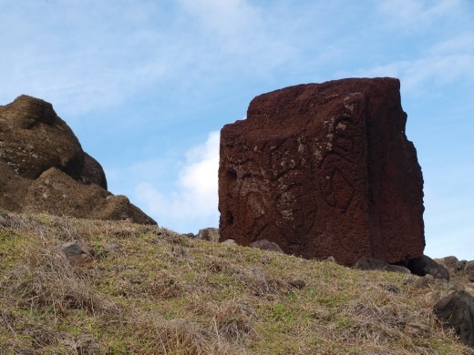 Aka Hanga - petroglyphs