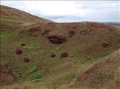 Puna Pau - quarry for stone used for the 'pukao' (red topknots): by dannygoesdiving, Views[443]