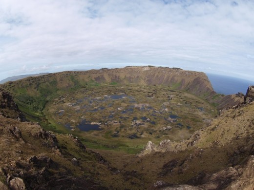 Rano Kau crater