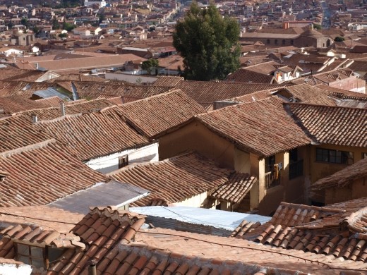 Cusco - view from our hostel