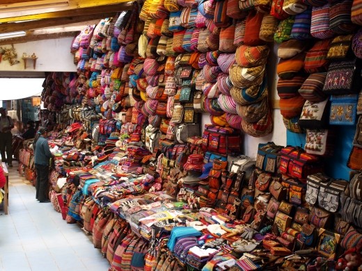 Pisac - craft market
