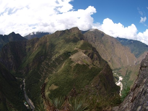 Machu Picchu - viewed from Wayna Picchu