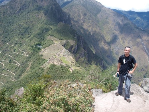 Machu Picchu -  the top of Wayna Picchu