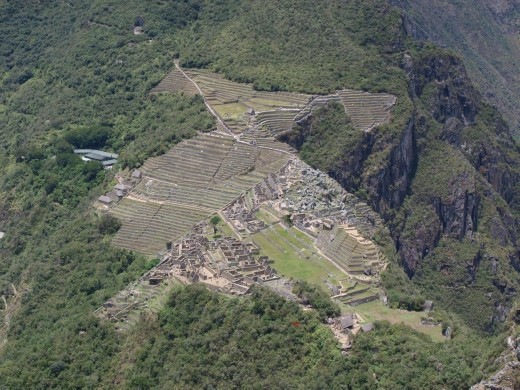 Machu Picchu - viewed from Wayna Picchu