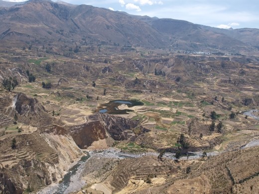 Start of the Colca Canyon