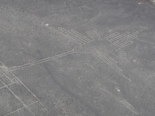 Nazca - Nazca Lines - hummingbird