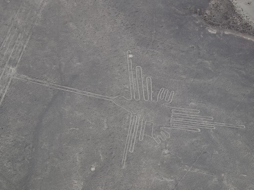 Nazca - Nazca Lines - hummingbird