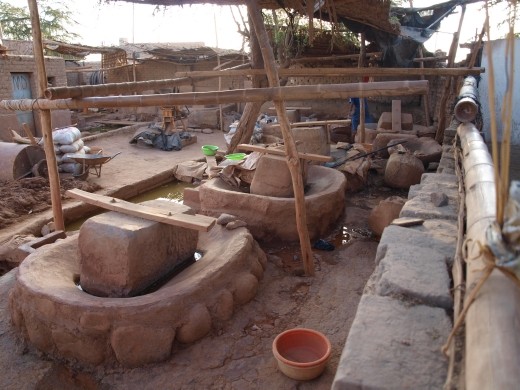 Nazca - extracting gold