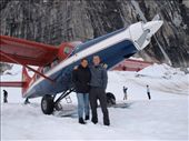 Flying with Talkeetna Air Taxi - Glacial landing: by dannygoesdiving, Views[1128]