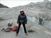 Ice Climbing on Exit Glacier: by dannygoesdiving, Views[166]