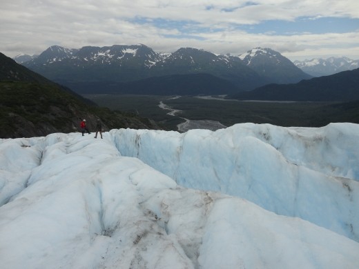 Ice Climbing on Exit Glacier