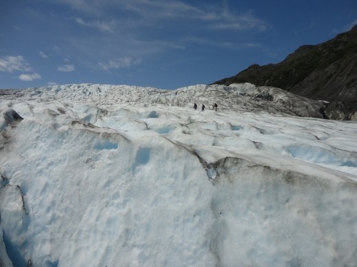 Ice Climbing on Exit Glacier