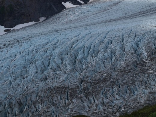 Harding Ice Field Trail - exit glacier