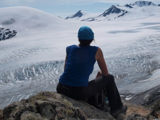 Harding Ice Field - End of the trail