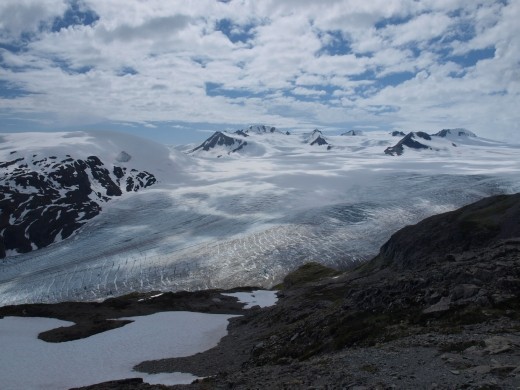 Harding Ice Field Trail 
