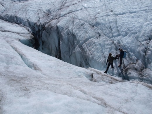 Ice Hiking on Root Glacier 