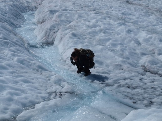 Ice Hiking on Root Glacier 
