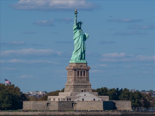 Lady Liberty herself