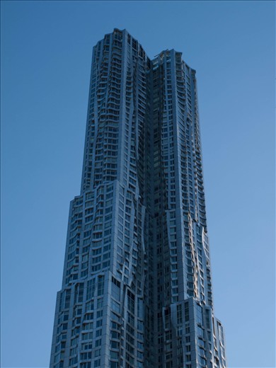 Beekman Tower (8 spruce street). Tallest all resident building in Western hemisphere