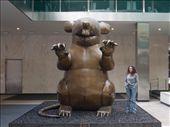 A scary giant bronze rat !: by dannygoesdiving, Views[388]