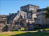 Tulum Ruins - El Castillo: by dannygoesdiving, Views[388]