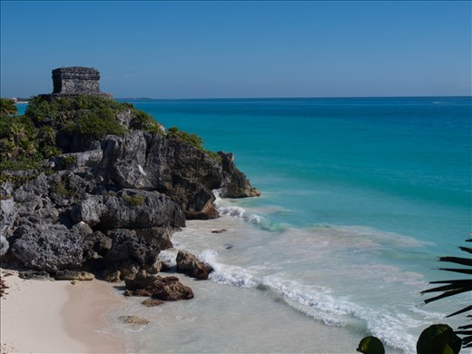 Tulum Ruins - beach view