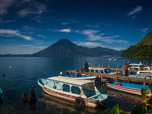 Lake Atilan - view from Santa Cruz