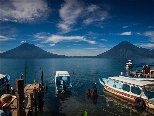 Lake Atilan - view from Santa Cruz
