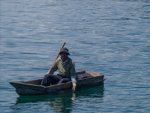 Lake Atilan - view from Santa Cruz