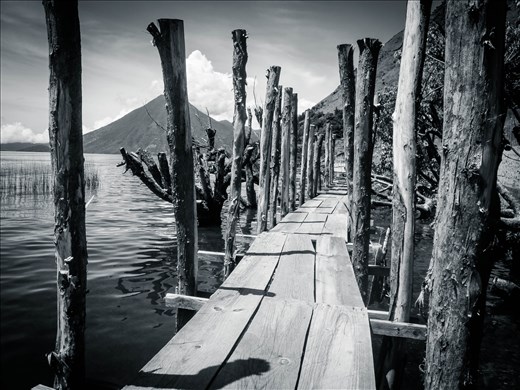 Lake Atilan - view from Santa Cruz
