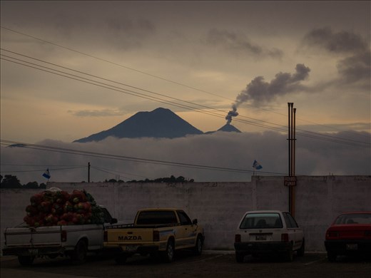 Volcano Fuergo blowing off steam