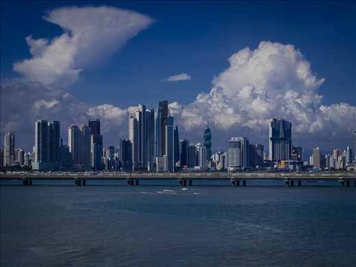 Panama City from Casca Vieja