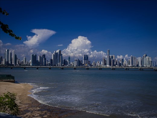 Panama City from Casca Vieja