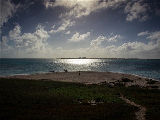 Gibbs Cay - looking onto Grand Turk